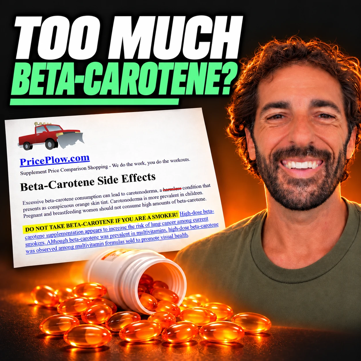 I Published a Beta-Carotene Warning in 2008. I Didn't Know the Half of It.